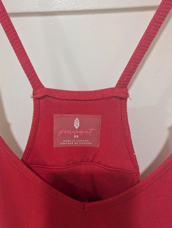 Free People Movement Hot Shot Onesie In Cherry - Picture 5 of 16